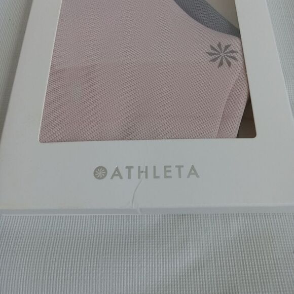 Athleta OS Pack of 2 Pink & Gray Lightweight Particle Blockin Activate Mask NIB - Picture 3 of 10